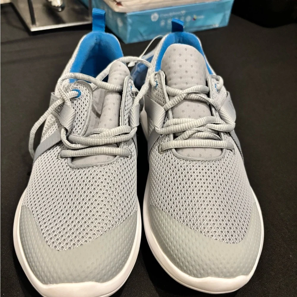 FootJoy Flex Gray/Blue Golf Shoes size 6.5 (no box) will ship in one - Picture 2 of 4